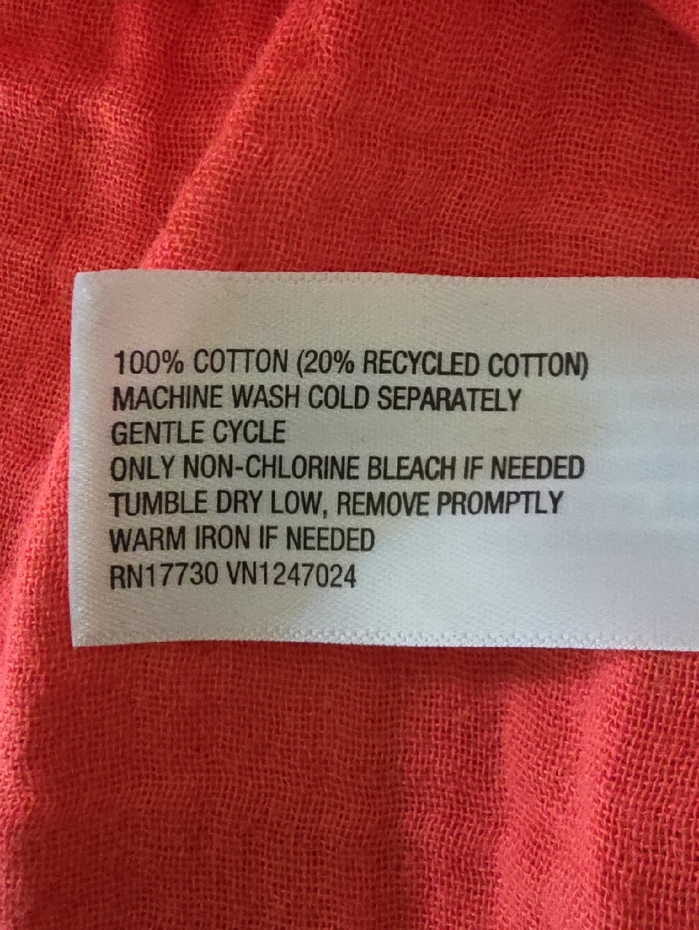Universal Thread Coral Braided Strap Flowy Tank Top Size Large - Picture 3 of 4